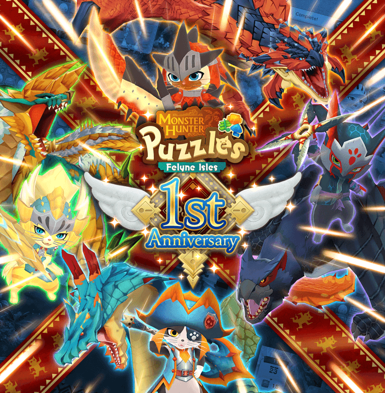 Monster Hunter Puzzles 1st Anniversary