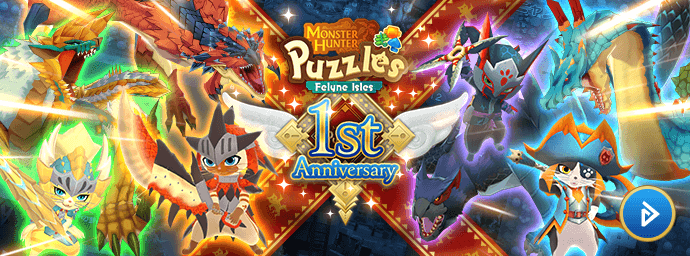 1º anniversario di Monster Hunter Puzzles