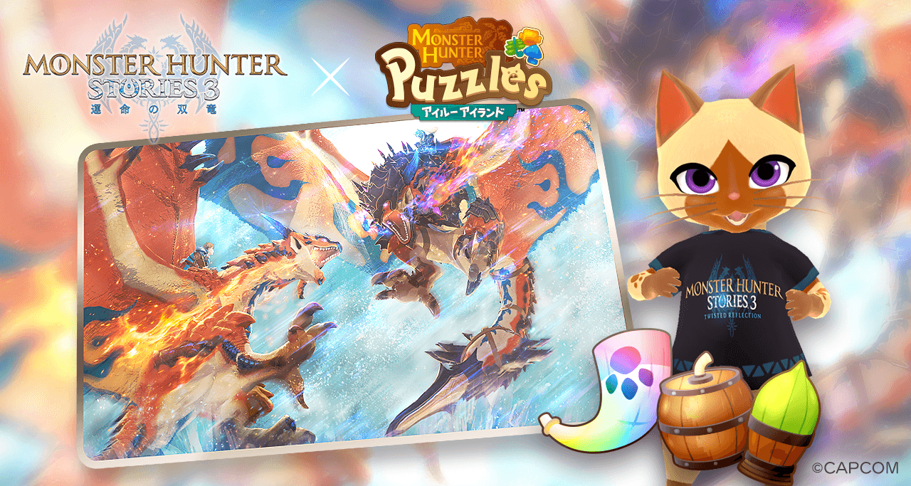 Monster Hunter Stories 3:Twisted Reflection
Pre-order Collaboration!